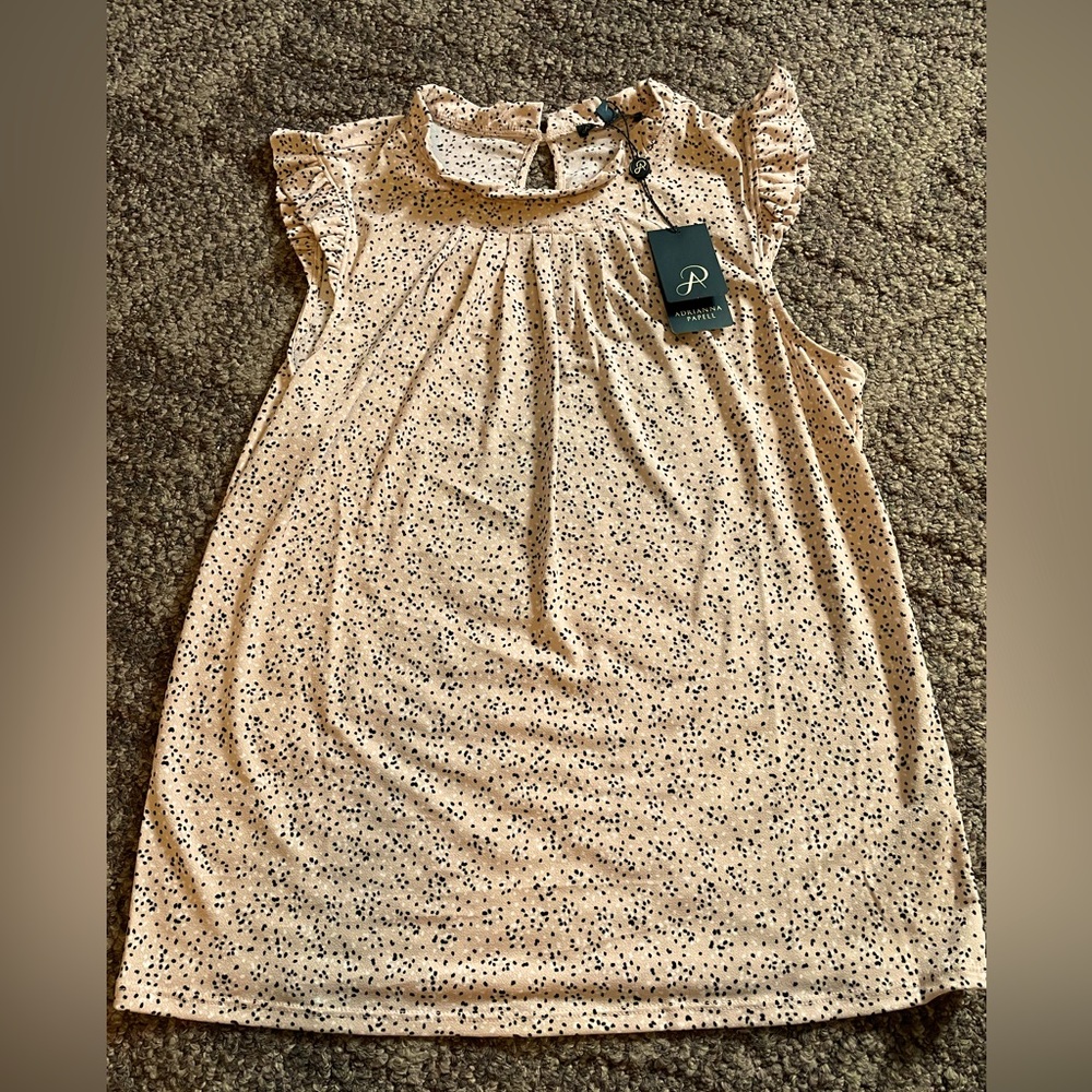 Adrianna Papell sleeveless dress shirt size M new with tags